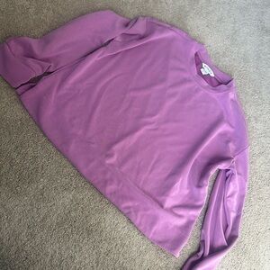 ATHLETA soft stream pink sweatshirt LARGE